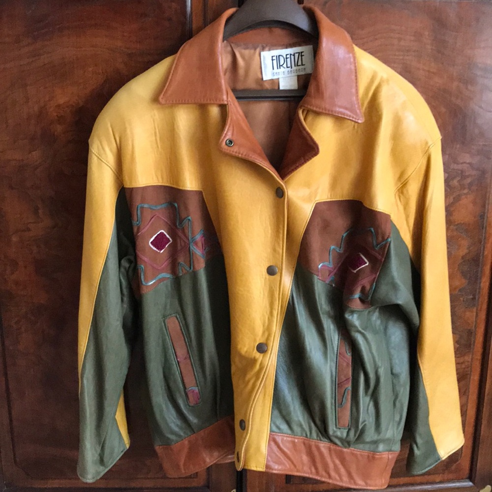 Genuine leather jacket